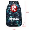 Стильный рюкзак Roblox для детей с ярким мультяшным рисунком и большим объемом