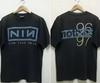 Футболка с коротким рукавом, двусторонняя, с изображением тура Nine Inch Nails 90-х (96-97).