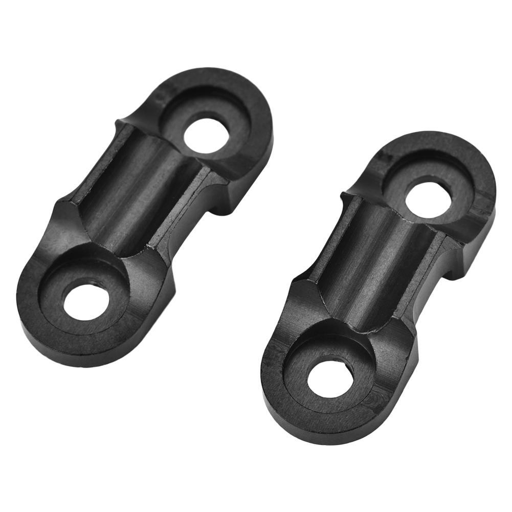 2pcs Ultra Light Aluminium Alloy Bike Brake Shift Cable Base Buckle Clip Accessory