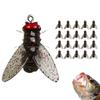 20PCS Durable Bionic Fly Fishing Bait Simulated Flies Trout Jigs Swimbaits  Fishing Gear