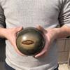 12 см натуральный кристаллический шар из камня, полированная сфера из кристаллов океанического яшмы для декора