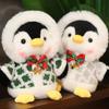 Soft Penguin Animals Stuffed Doll Fluffy Penguin Plush Doll Christmas Penguin Plush Toy Home Decor