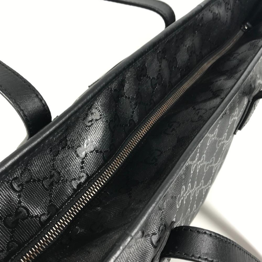 GUCCI 211120 GG implementation Bag Shoulder Bag Tote Bag GG implementation Black