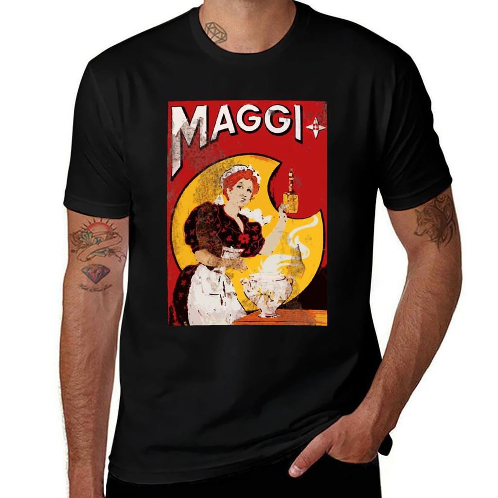 Магическая футболка Maggi Большого размера Летняя повседневная футболка