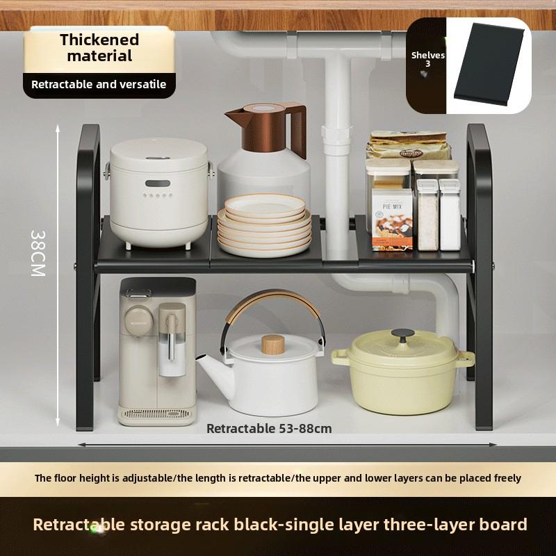 Новая полка для раковины, столешница, многоуровневый шкаф, регулируемая высота, многоцелевое хранение, кухонное хранение, оптовая продажа