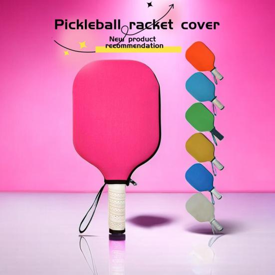 Чехол для ракетки Pickleball, чехол для ракетки Pickleball со шнурком, водонепроницаемый, устойчивый к царапинам, аксессуары для Pickleball