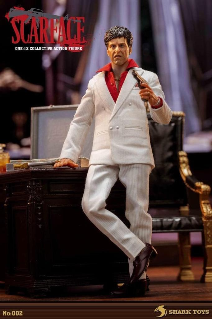 SHARK TOYS 1/12 Scale Figure: Furious Tony 002A Scarface Pacino