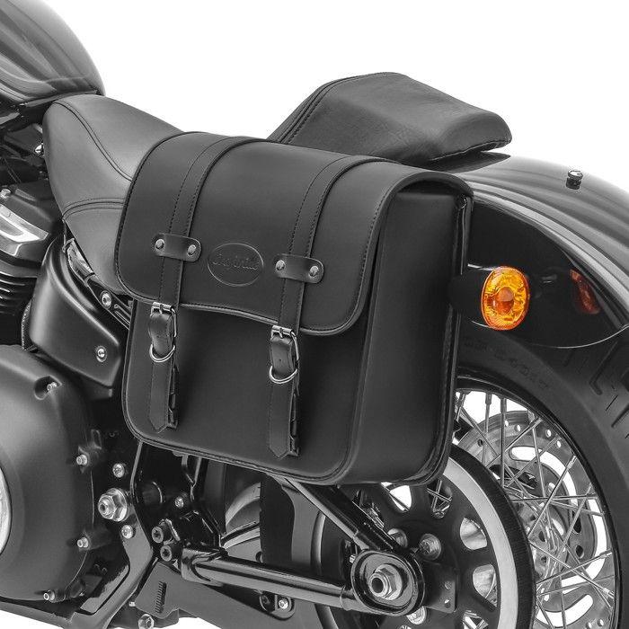 Set Sacoche Cavalière + support pour chopper / custombikes 1200 Nightster 08-12 RNO-L