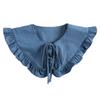 New Lapel Fake Collar Vintage Detachable Shirt Collar for Women Blouse Sweater False Collar Lapel Top Neckwear Ties