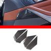 For BMW X5 G05 X7 G07 real carbon fiber door trim panel central control panel air conditioning air outlet sticker auto parts