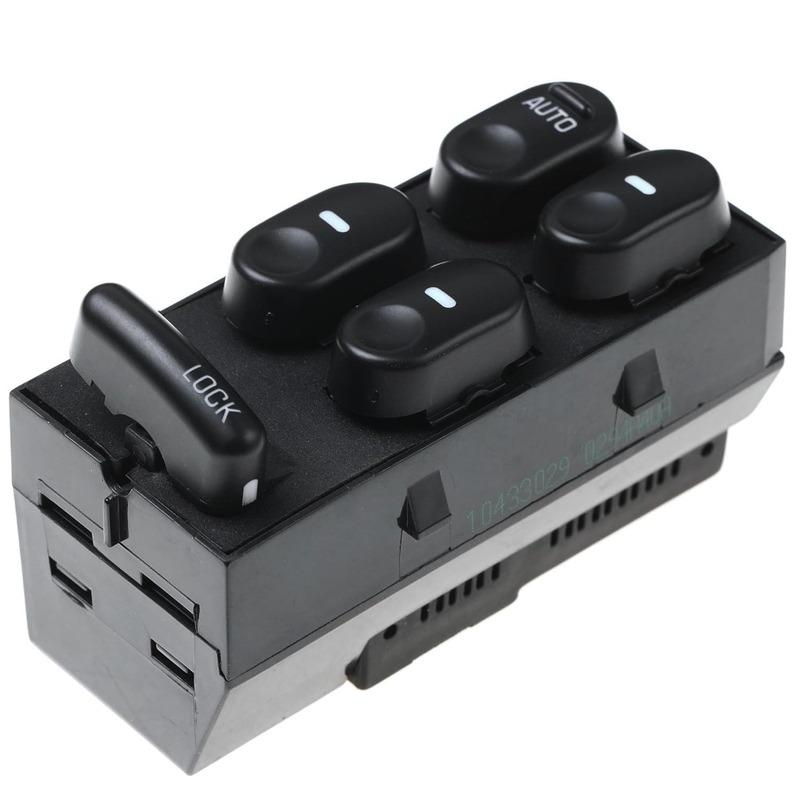 For Buick Century Regal 1997 1998 1999 2000 2001 2002 2004 Front Left Electric Power Window Control Switch Lifter Button Parts
