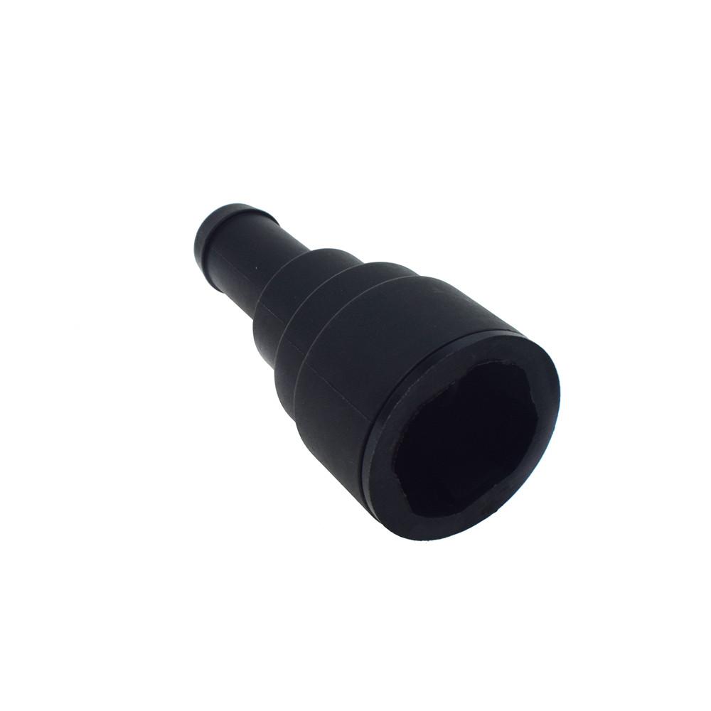 2x Heater Core Coolant Hose Connector For Chevrolet Silverado GMC Sierra 1999-13