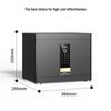 Deli 4111C Fingerprint & Password Security Safe Box