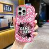 Чехол для телефона: 2D плоский дизайн, подходящий для защитного чехла iPhone 18 17 16 15 14 13 Pro, стиль для пары, футбольная тематика, подарок на Рождество и Хэллоуин