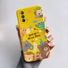 Мягкий ТПУ чехол для Realme GT Master Edition Чехол Милый Мультяшный Забавный Кот Бампер Capa Coque для OPPO Realme Q3 Pro Carnival Fundas