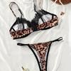 Европейский и американский сексуальный кружевной бралетт с леопардовым принтом, ультратонкий, удобный и популярный, горячая распродажа, французское соблазнительное нижнее белье
