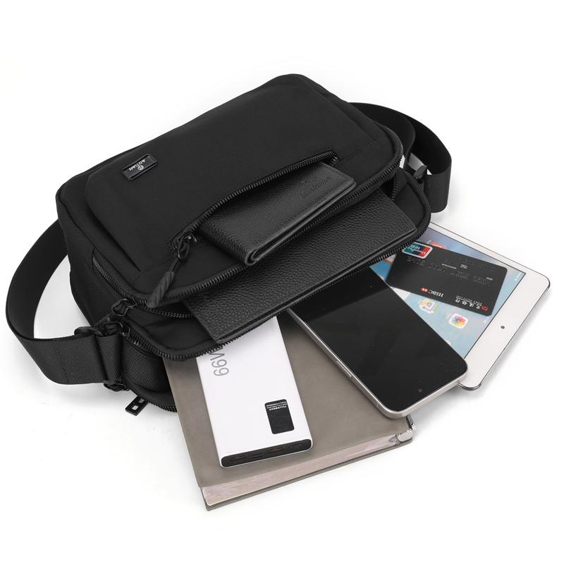 Мужская сумка через плечо, сумка через плечо, многослойная сумка Oxford