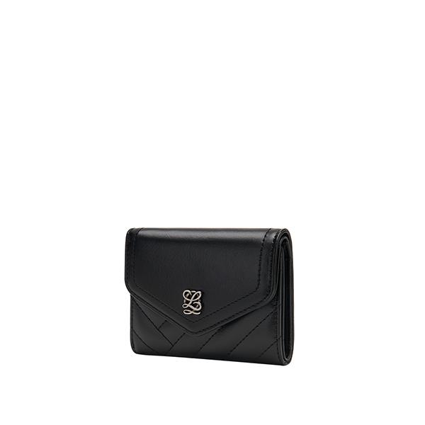Мини-кошелек Louis Quatorze L-Quilted, 3-сложный, St1Qt01Bl