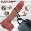 Realistic Fake Dildo for Women with 3 Speeds,9 Vibration Frequencies,Expandable Vibration & Heating.Wireless Infrared Control, Perfect for Singles