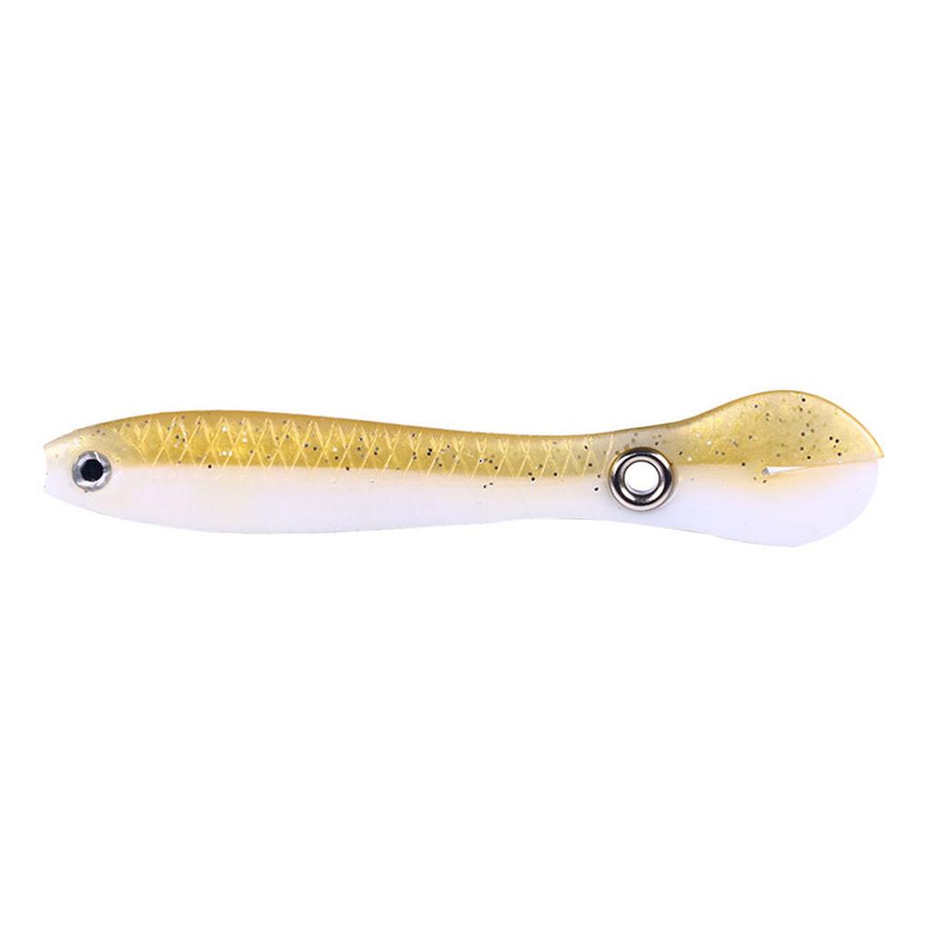 10 Pcs Soft Plastic Fishing Lures Worm Baits Jigging Wobbler Fishing Lures Artificial Swimbaits for Saltwater Fishing