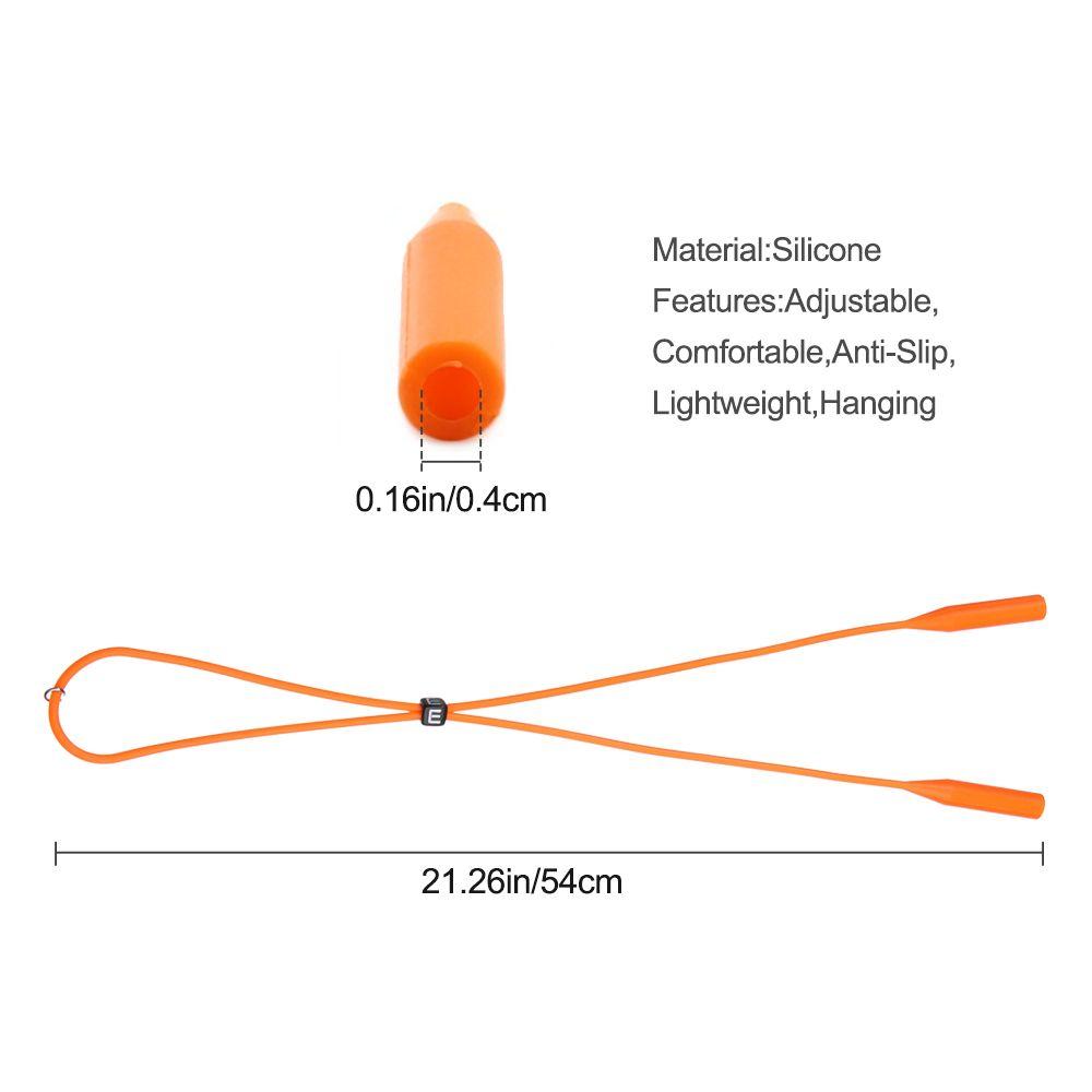 Accessories Glasses Chain Sports Silicone Neck Cord Glasses Strap Eyewear Lanyard Eyeglasses Rope