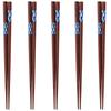 Happy Set of Made In PID1233 J-kitchens Chopsticks, 5, Material Wood, Chopsticks, Japan,