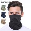 Summer Breathable Cool Mesh Bandana Hiking Hunting Cycling Running Tube Scarf Ski Sports Neck Warmer Half Face Mask Men Women