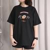 (WMNS) Converse Boards Co. Logo T-Shirt Asia Sizing 'Black' Women's 10025883-A02