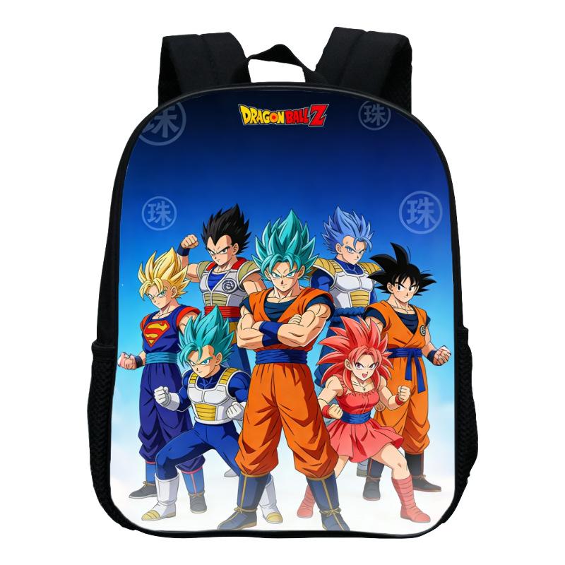 Пенал-рюкзак для детского сада Dragon Ball, Мультяшный рюкзак 12 дюймов, Повседневный и легкий