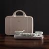 Weidu Chinese Ceramic Tea Set with Travel Case