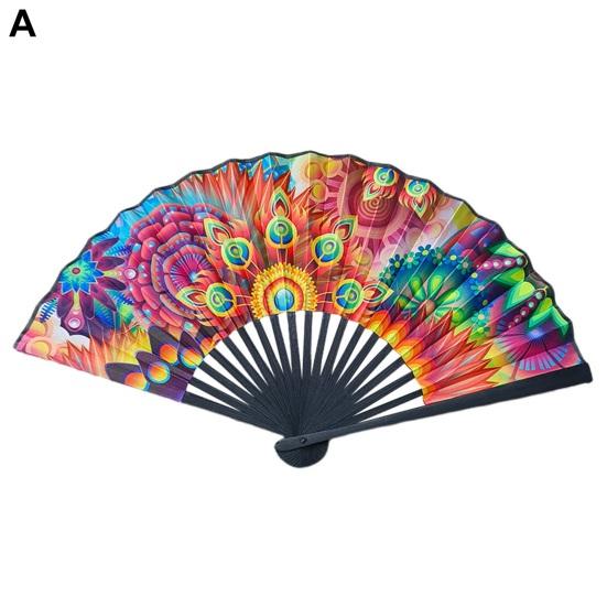 Складной вентилятор в китайском стиле, легкий портативный ручной вентилятор, классический дизайн, для использования в любое время и в любом месте