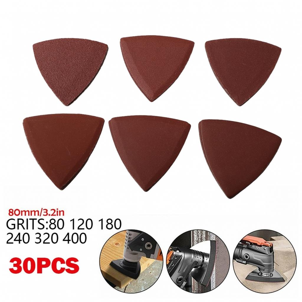 Triangle Sandpaper Sanding Disc Abrasive Tool 240 3-1/8 Inch
