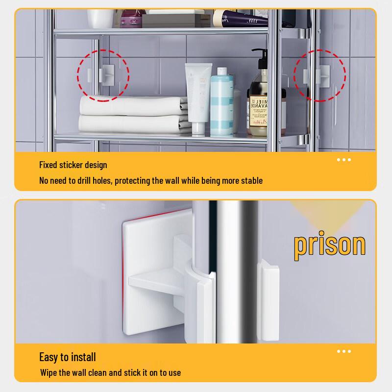 LIEI Bathroom Organizer Shelf