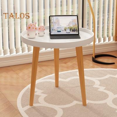 Круглый приставной столик с 3 ножками, прочный, съемный, мини-стол для спальни, кухни, гостиной, небольшого пространства, дивана, прикроватной тумбочки, журнального столика