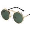 Vintage Steampunk Flip Sunglasses Round Metal Frame Sun Glasses For Men Women Multifunctional Car Fashion Eyewear Uv400