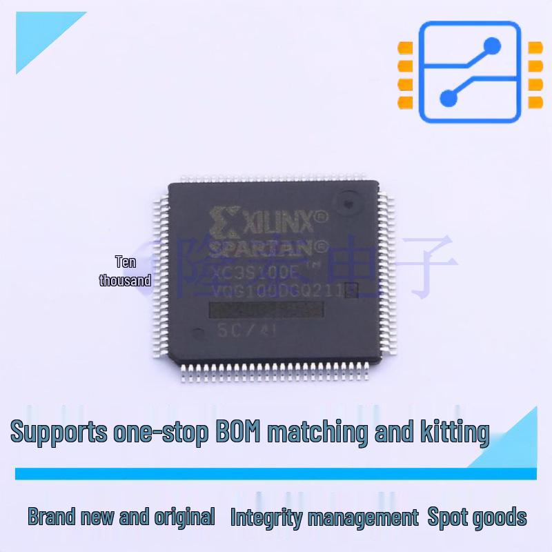 XC3S100E-4VQG100I VQFP-100 (14x14) CPLD/FPGA Logic Device