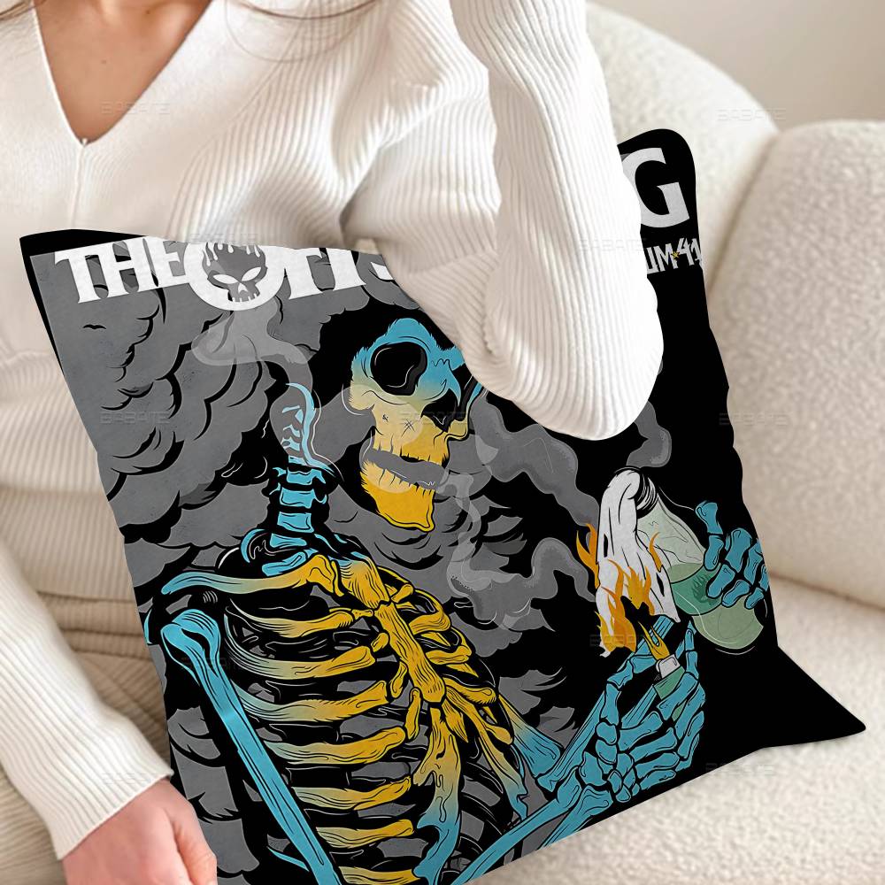 The OOffspringS Band Pillowcase Toon Gift Cushion Cover Bedroom Home Sofa Chair Seat Decor Pillow Case