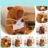Adorable Capybara Plush Toy Creative Cute Animal Doll Soft Pp Cotton Material Birthday Gift