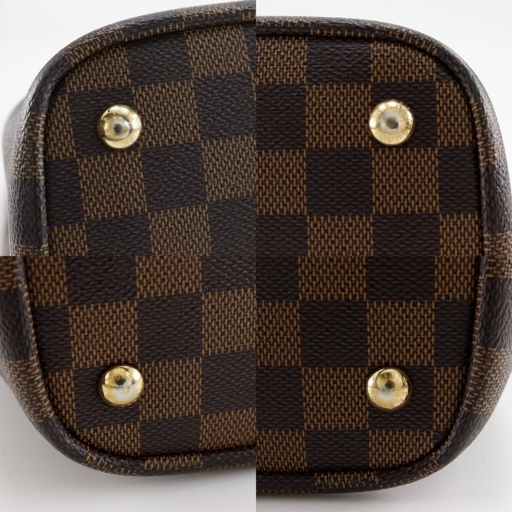 Louis Vuitton Сумка Kensington N41435 2WAY плечевая Коричневая парусина Damier Женская Б/у