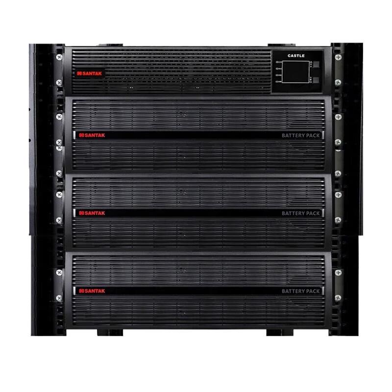SANTAK C6KS RACK Online UPS 6KVA/5400W CN plug (adapter included)
