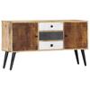 Sideboard 118x30x62 cm Solid Mango Wood