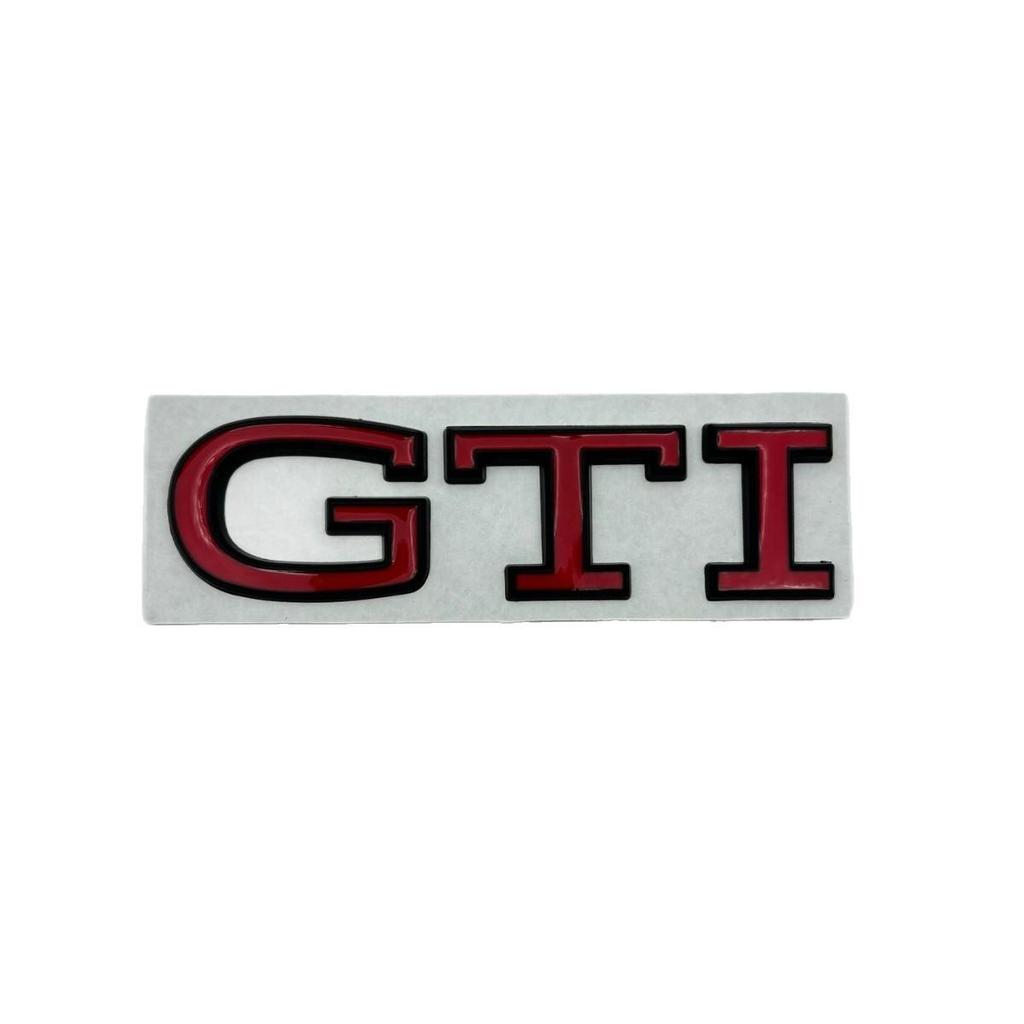Volkswagen Golf GTI Metal Tailgate Decal Sticker