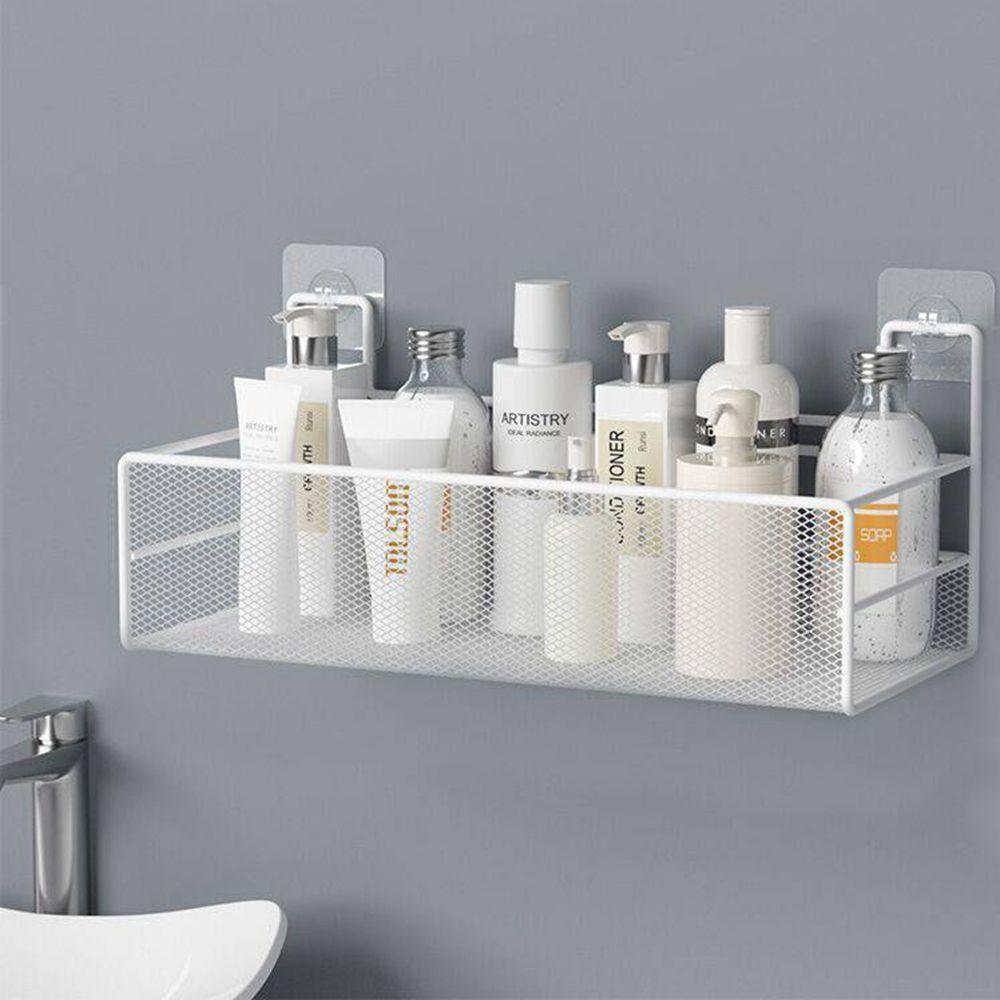 Не оставляющий следов липкий туалет настенные принадлежности кухонные принадлежности корзина для хранения полка для ванной комнаты