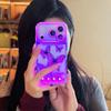 Фиолетовый Чехол-бабочка для iPhone 14/13/12/11 & PROMAX 17/16/15