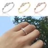 Women Fashion Eternal Thin Ring Wedding Jewelry