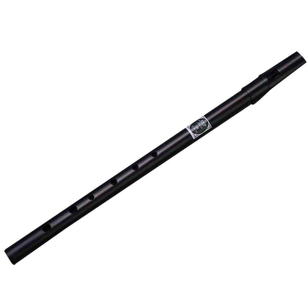 11,6-дюймовый оловянный свисток, черный + серебристый латунный свисток D/C