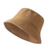 Black Fisherman Hat Women's Basin Hat Spring Autumn Korean Casual Japanese Sun Protectio Hats