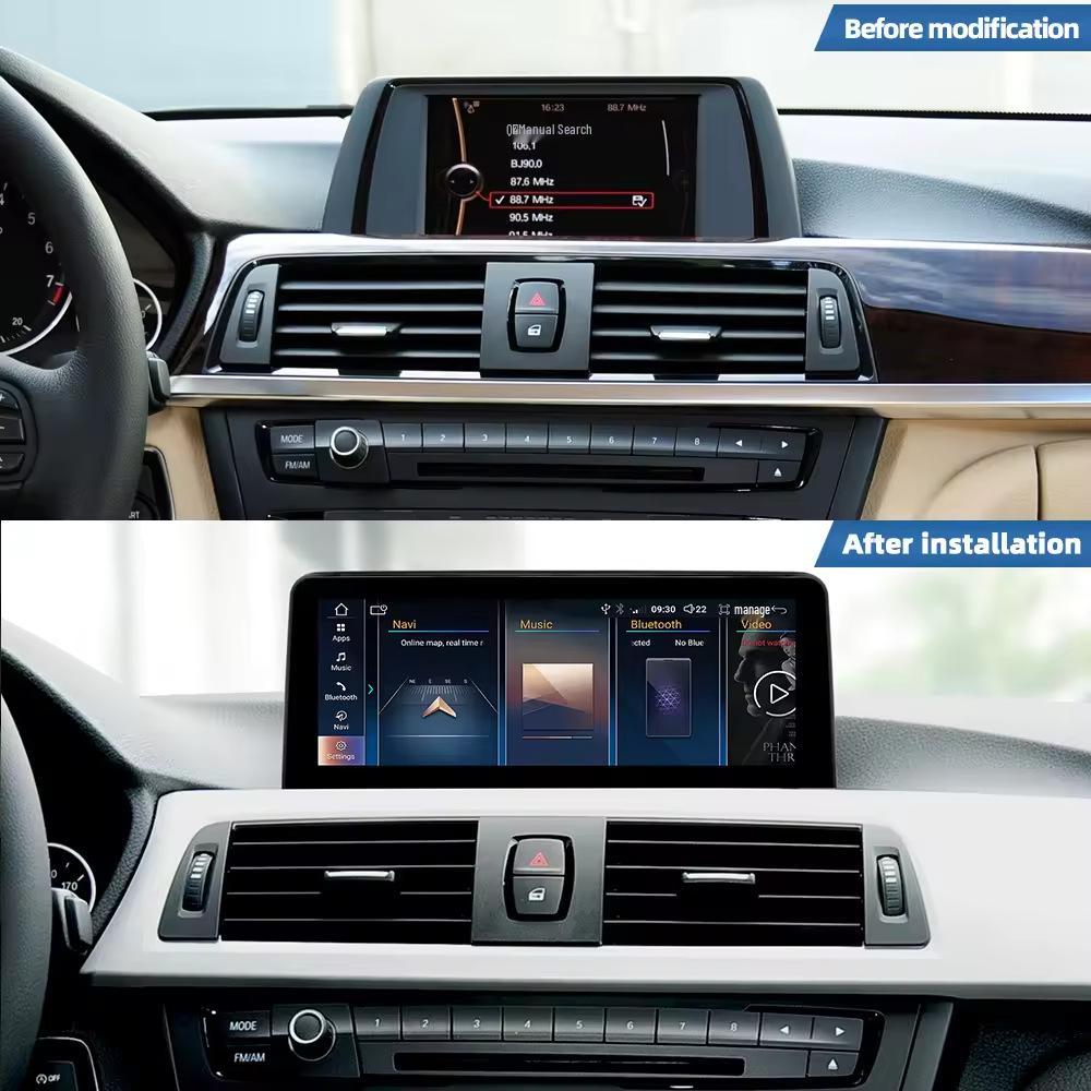 BMW X3 (2006-2010 гг.) Рамка для 9-дюймового Android GPS-навигационного дисплея