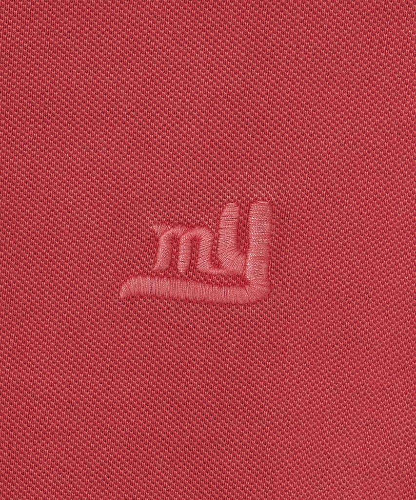MAYOL Pigment Polo Short Sleeve T-Shirt_Red
