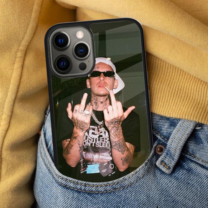 Kizaru Rapper Soft Phone Case for iPhone 17 Air 16e Pro max 15 Pro 13 14 Plus 11 12 MagSafe Magnetic Coque